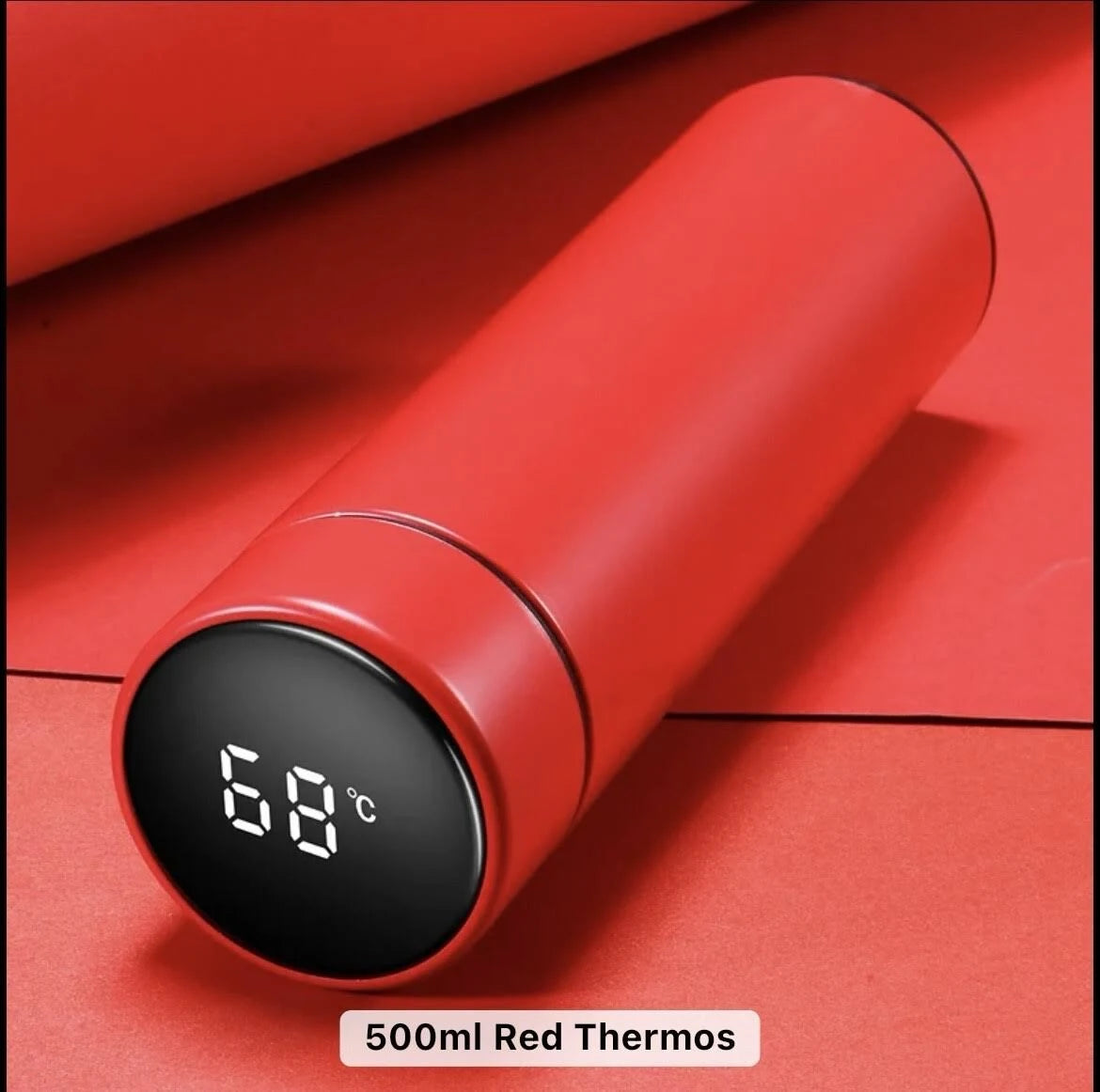 500ML Temperature Display Thermos Cup Stainless Steel